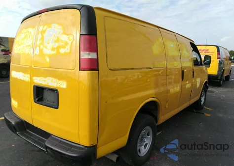2014 Chevrolet Express 2500 Work Van из США, поврежденный, VIN 1GCWGFCA1E1200528